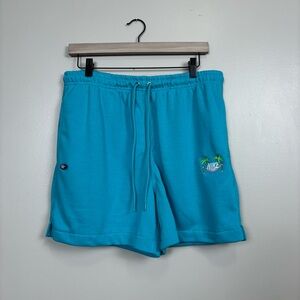 Nike Shorts Mens Medium Blue Club FT Flow Vibes Standard Fit Above Knee
